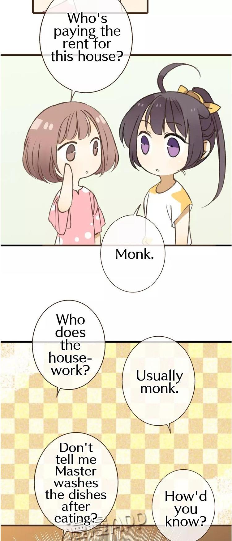 A "Dimwitted" Monk fell from Heaven Chapter 25 page 7 - Chapter 25 : Qiqi, you're being raised by monk!