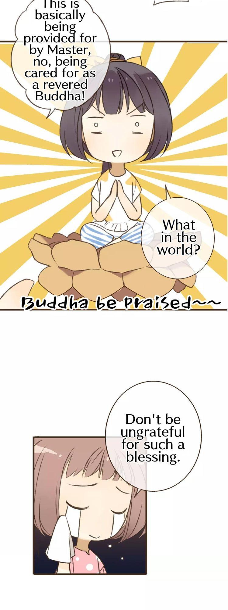 A "Dimwitted" Monk fell from Heaven Chapter 25 page 9 - Chapter 25 : Qiqi, you're being raised by monk!