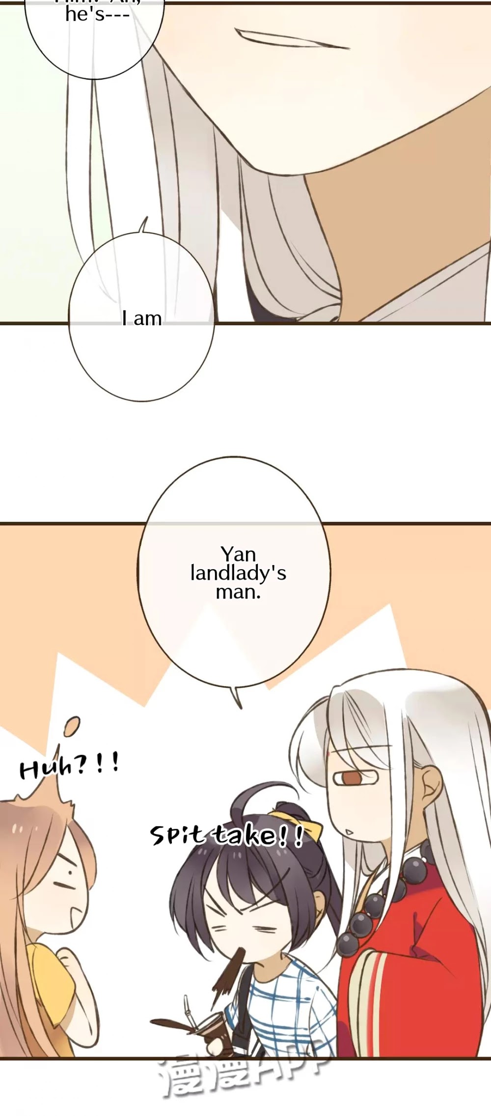 A "Dimwitted" Monk fell from Heaven Chapter 28 page 17 - Chapter 28: I Am Yan landlady's...Man