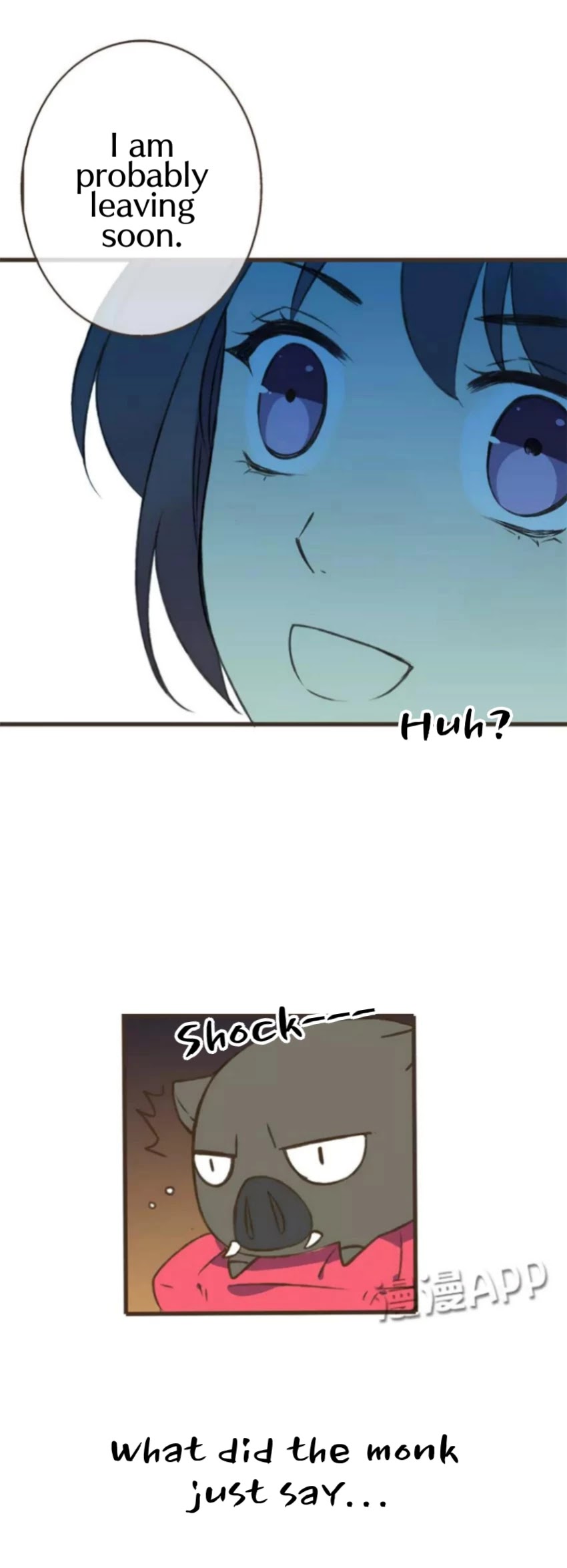 A "Dimwitted" Monk fell from Heaven Chapter 29 page 15 - Chapter 29: Monk Is...Actually Leaving!?