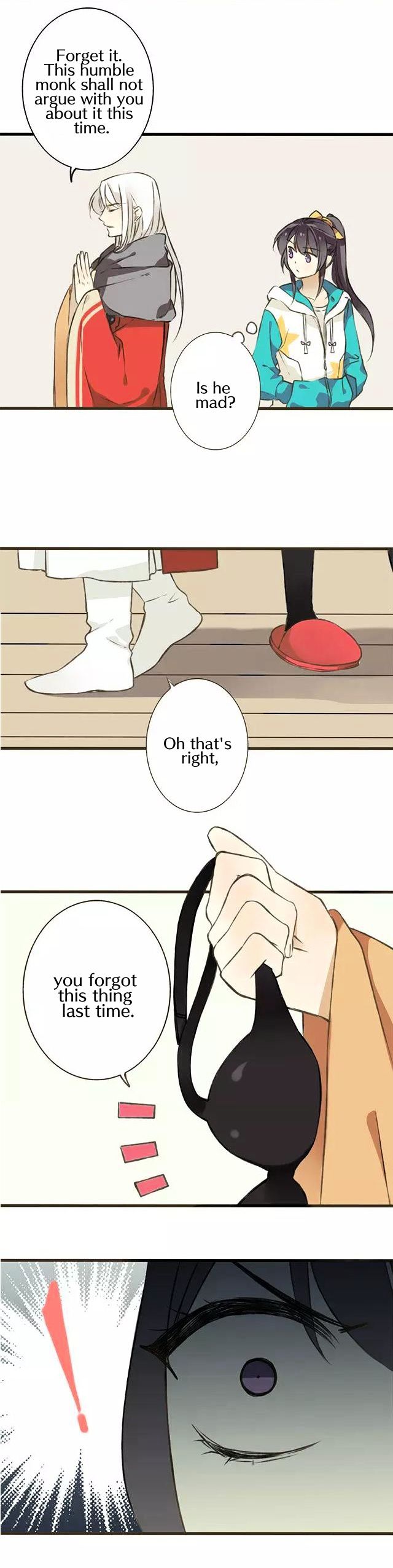 A "Dimwitted" Monk fell from Heaven Chapter 3 page 9 - Chapter 3 : What is this thing?