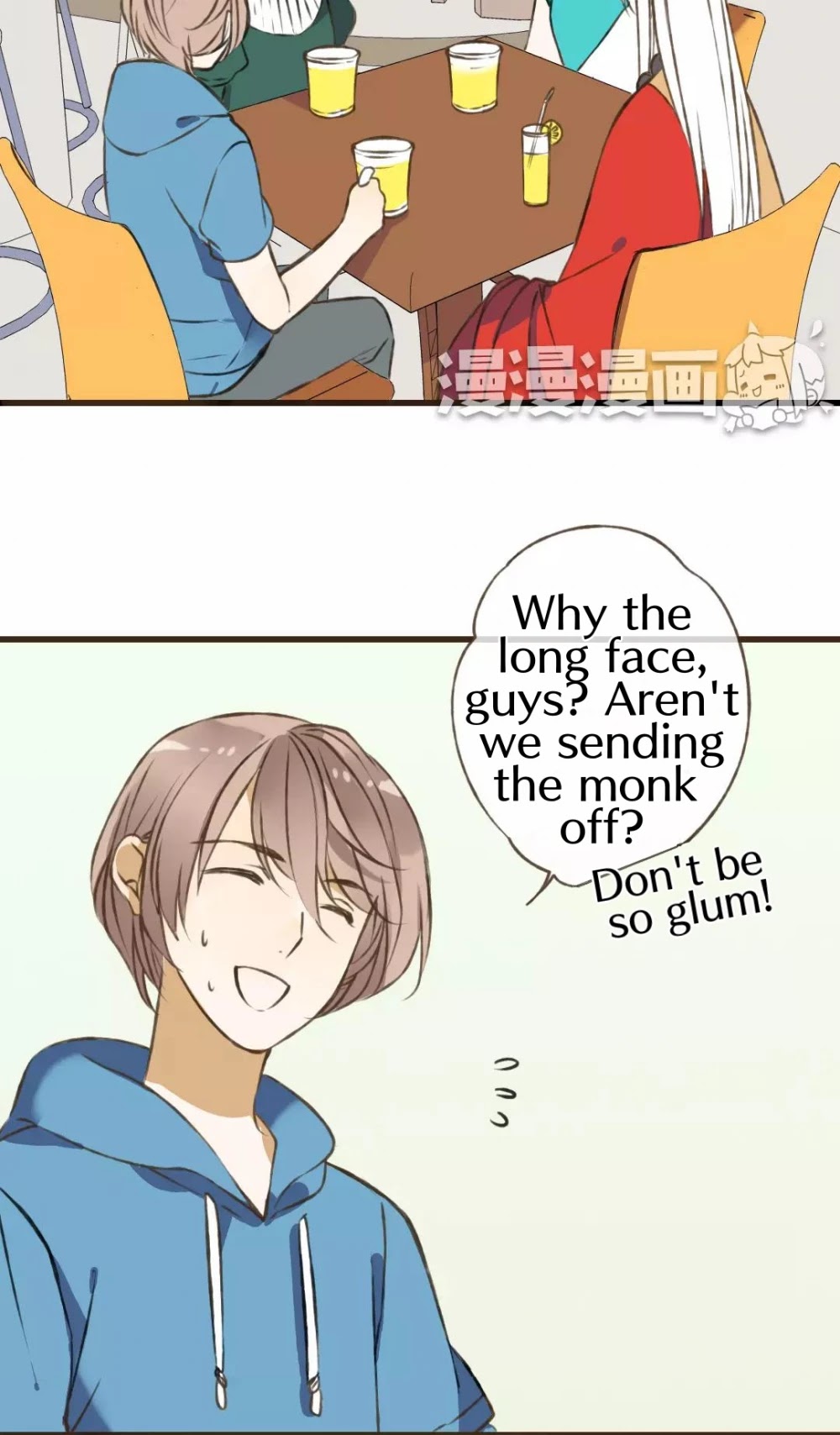 A "Dimwitted" Monk fell from Heaven Chapter 30 page 11 - Chapter 30: I'm Sorry, I Am Leaving......
