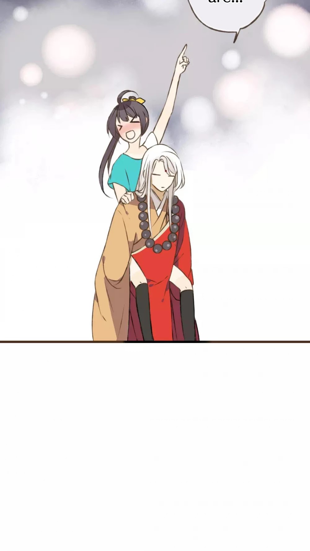A "Dimwitted" Monk fell from Heaven Chapter 30 page 17 - Chapter 30: I'm Sorry, I Am Leaving......
