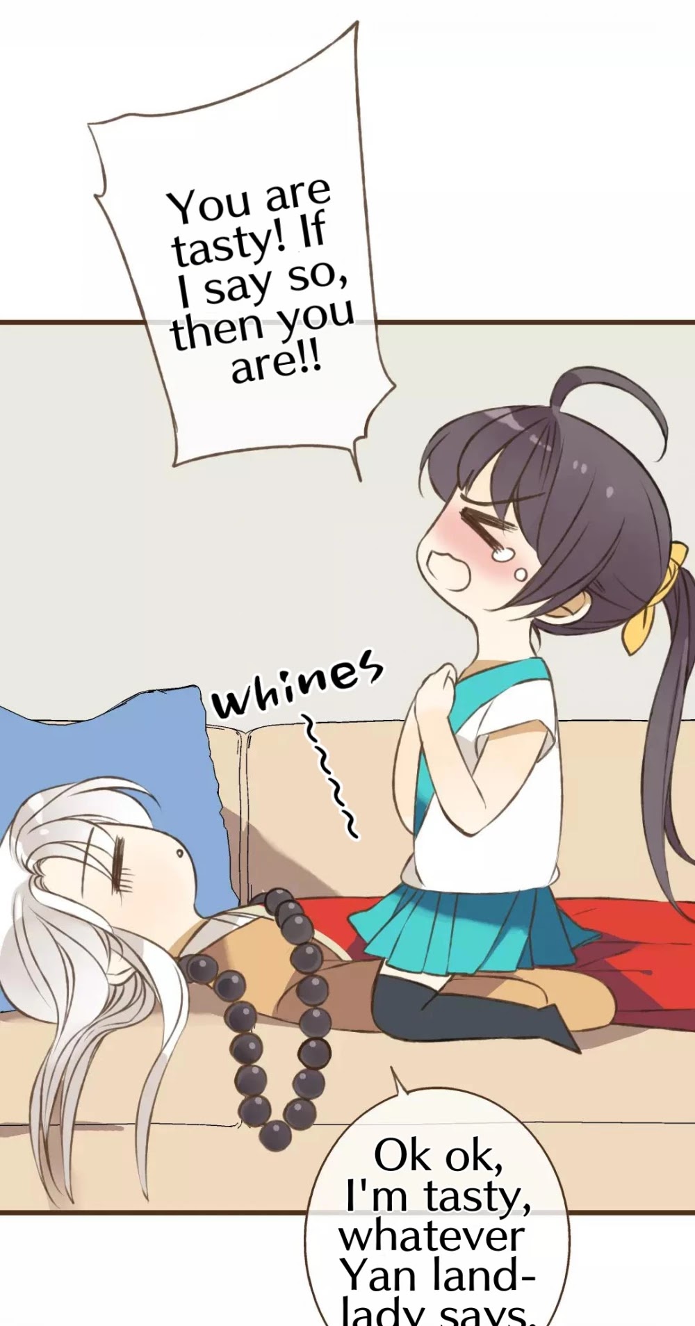 A "Dimwitted" Monk fell from Heaven Chapter 31 page 17 - Chapter 31: I'm Going To Gobble You Up!