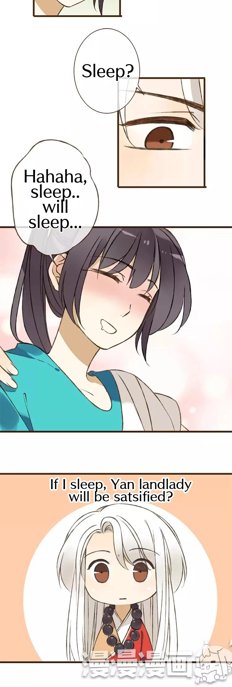 A "Dimwitted" Monk fell from Heaven Chapter 32 page 12 - Chapter 32: I-I Will Sleep Monk