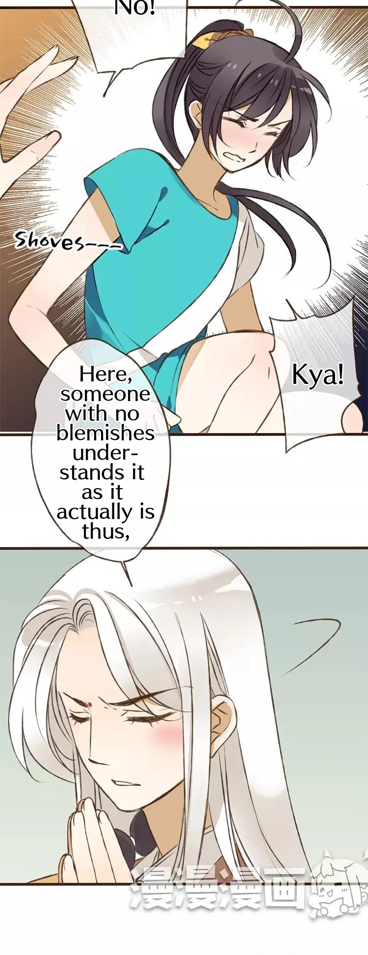 A "Dimwitted" Monk fell from Heaven Chapter 32 page 4 - Chapter 32: I-I Will Sleep Monk