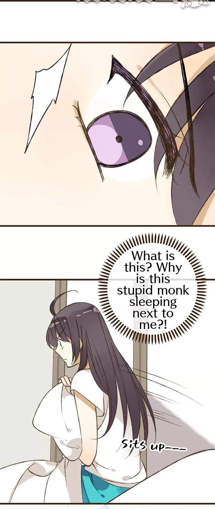 A "Dimwitted" Monk fell from Heaven Chapter 33 page 4 - Chapter 33: I-I Will Sleep Monk!