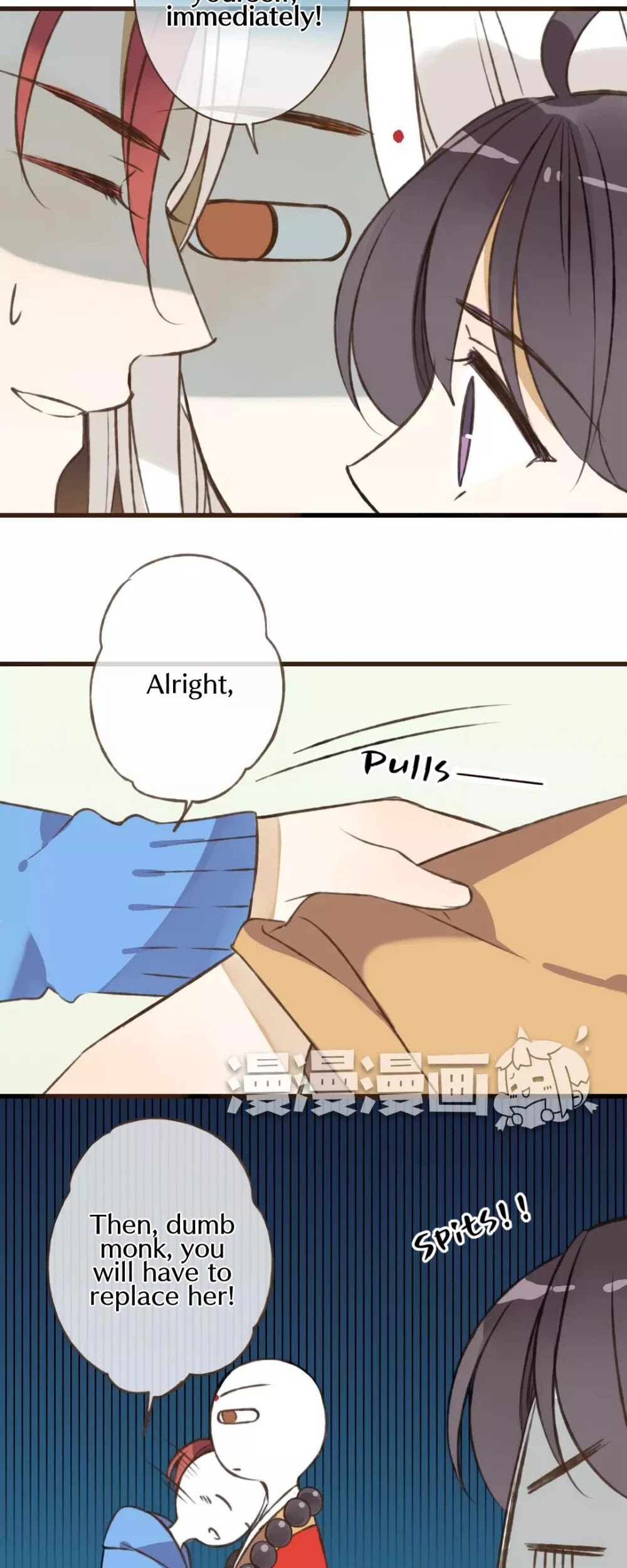 A "Dimwitted" Monk fell from Heaven Chapter 36 page 9 - Chapter 36: Another one!?