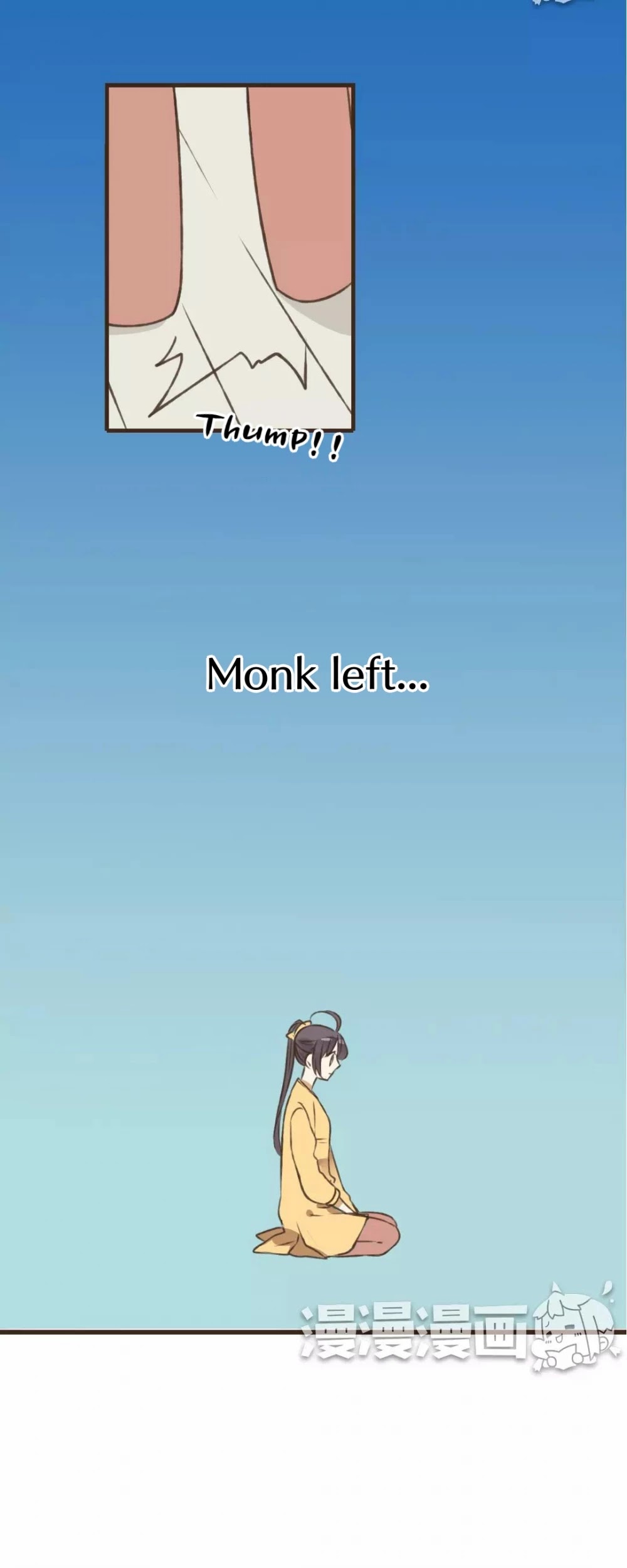 A "Dimwitted" Monk fell from Heaven Chapter 37 page 6 - Chapter 37: Good Thing You Didn't Leave...