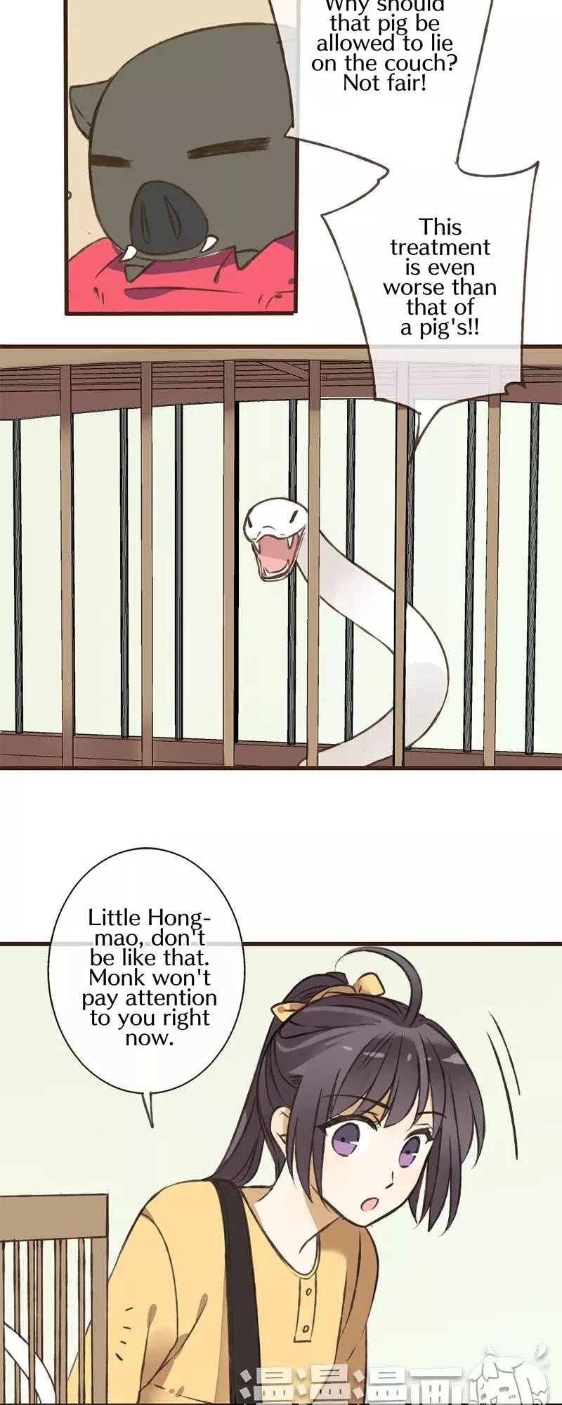 A "Dimwitted" Monk fell from Heaven Chapter 39 page 3 - Chapter 39: No Tittle
