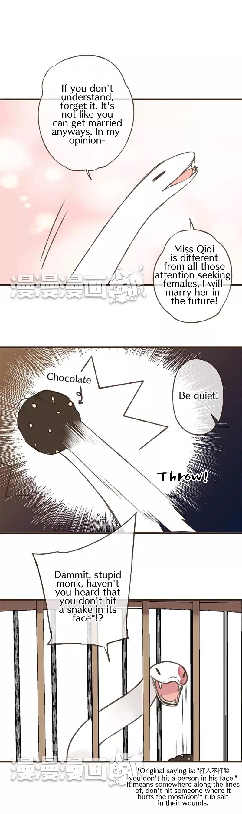 A "Dimwitted" Monk fell from Heaven Chapter 39 page 6 - Chapter 39: No Tittle