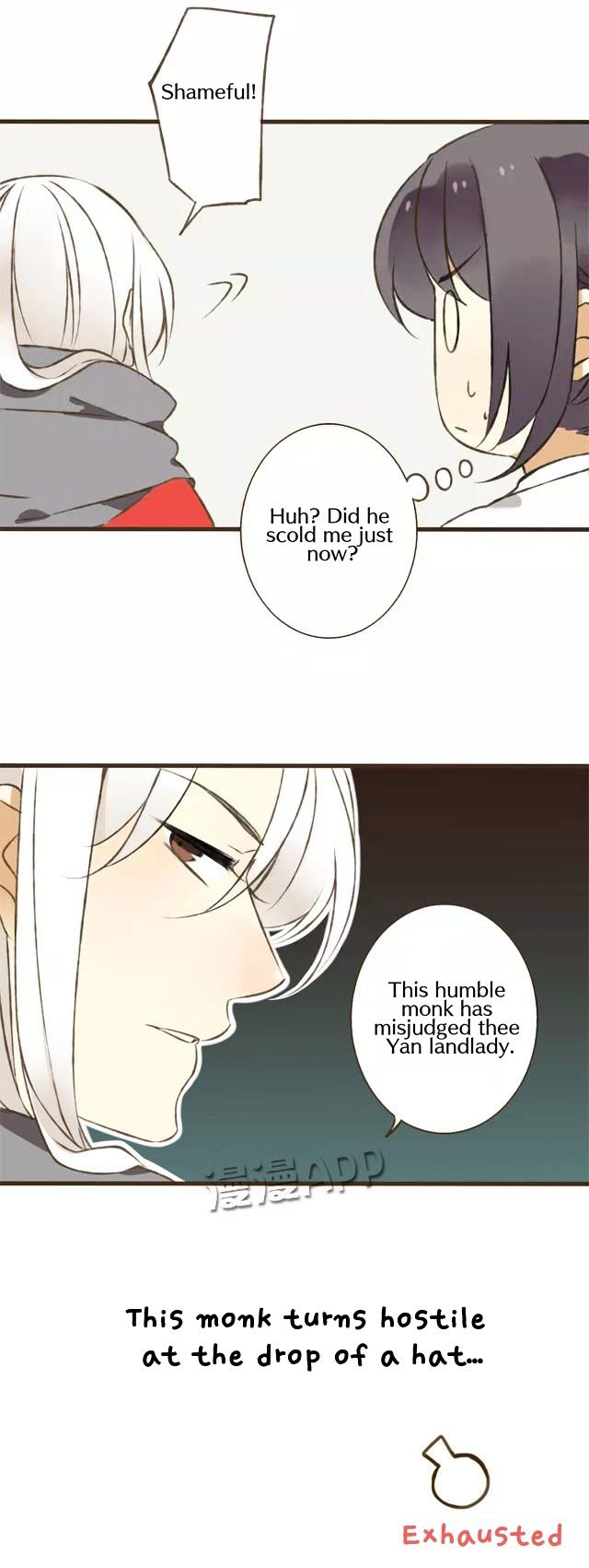 A "Dimwitted" Monk fell from Heaven Chapter 4 page 11 - Chapter 4 : I didn't think the landlady also had a pious heart