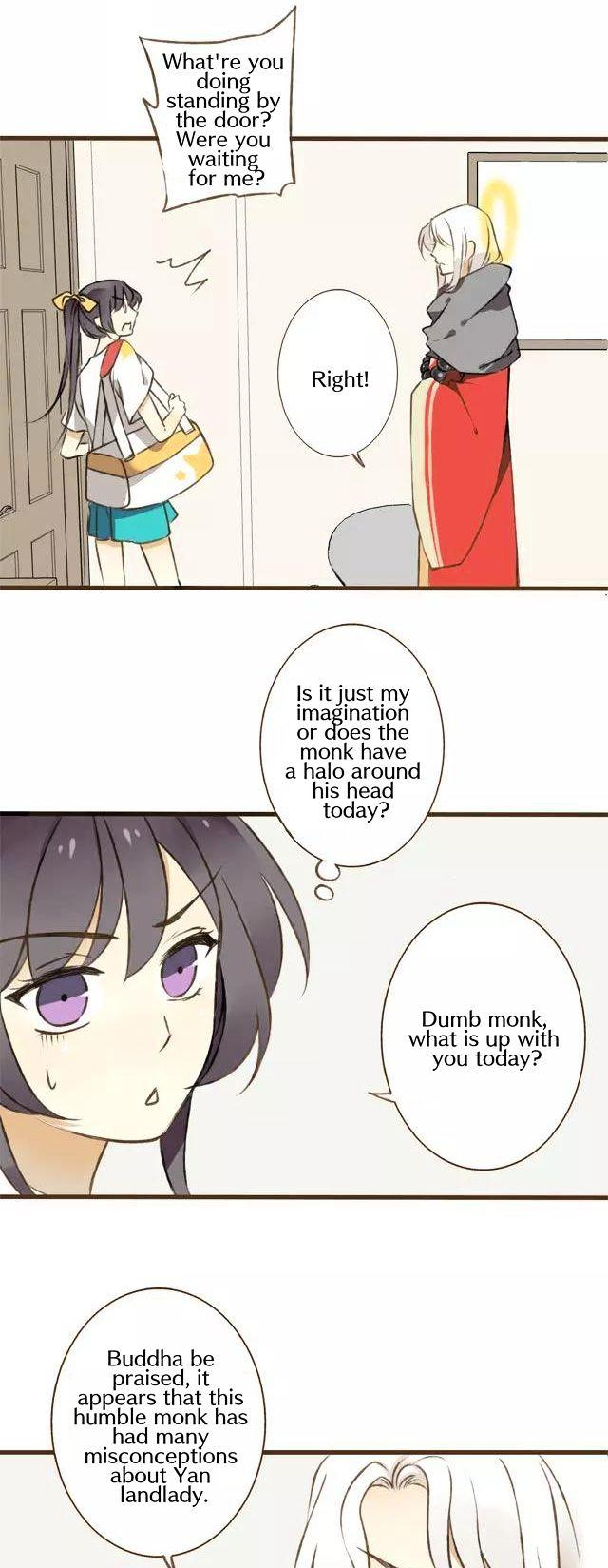 A "Dimwitted" Monk fell from Heaven Chapter 4 page 5 - Chapter 4 : I didn't think the landlady also had a pious heart