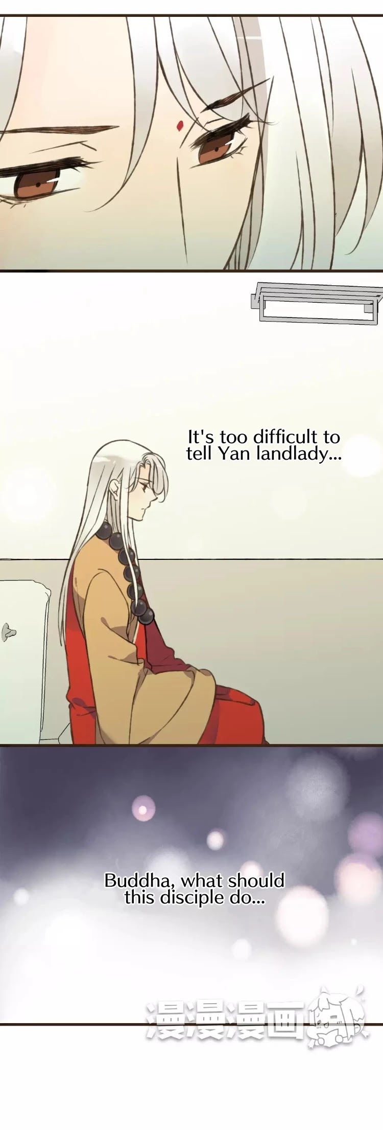 A "Dimwitted" Monk fell from Heaven Chapter 40 page 10 - Chapter 40: I think I've fallen for Monk...