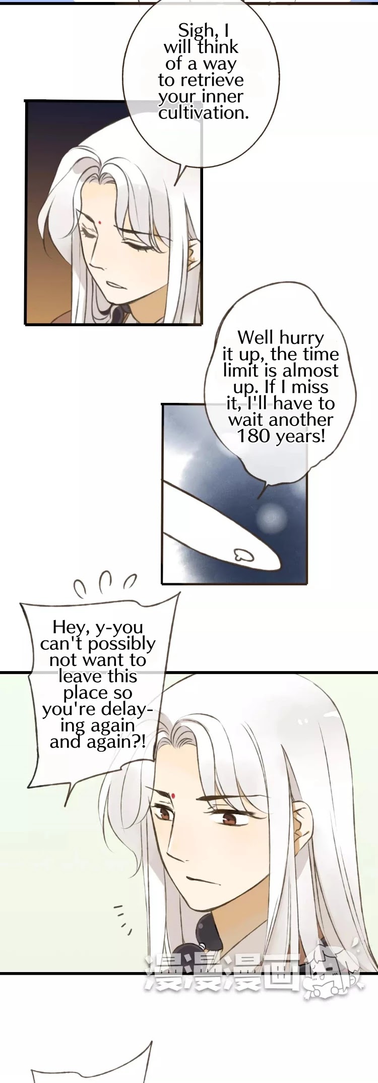 A "Dimwitted" Monk fell from Heaven Chapter 40 page 6 - Chapter 40: I think I've fallen for Monk...