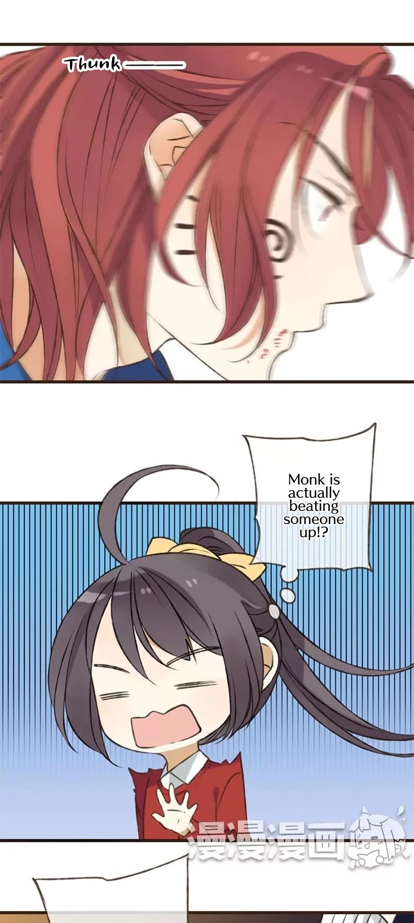 A "Dimwitted" Monk fell from Heaven Chapter 44 page 5 - Chapter 44: Monk Is Fighting!?