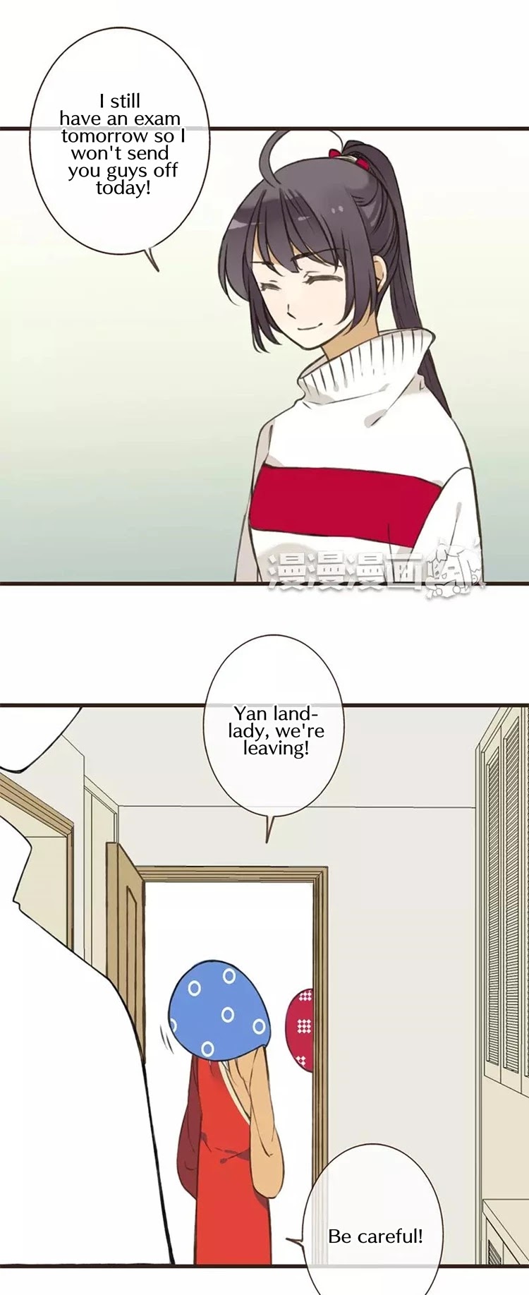 A "Dimwitted" Monk fell from Heaven Chapter 47 page 12 - Chapter 47: Parting