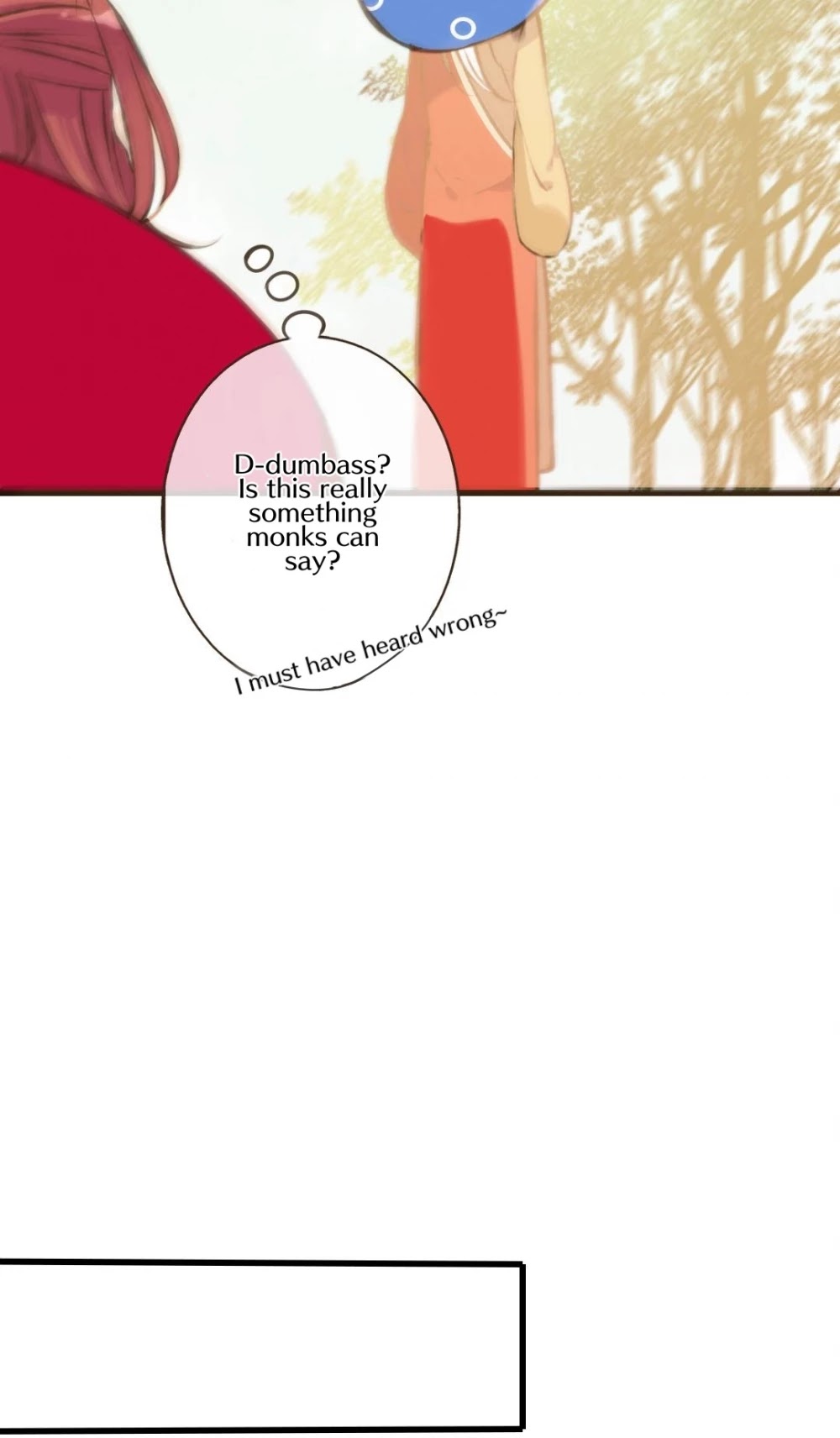 A "Dimwitted" Monk fell from Heaven Chapter 49 page 12 - Chapter 49: The two that are separated