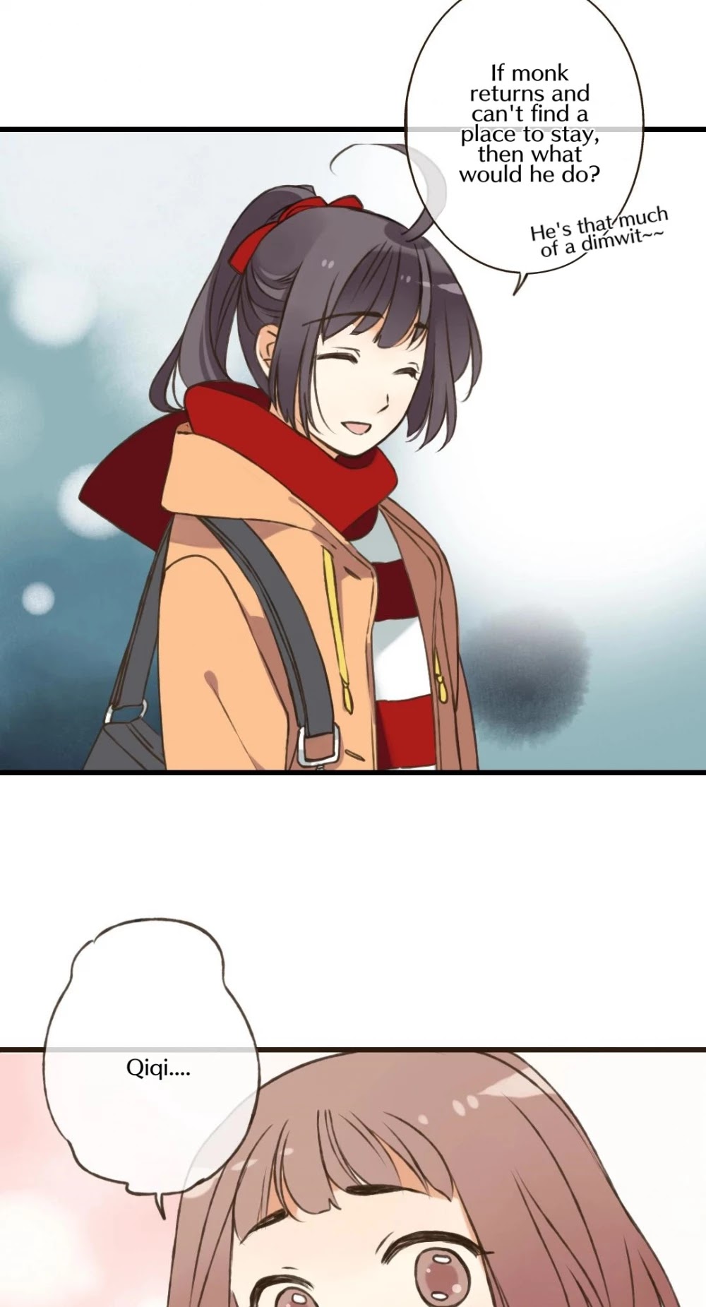 A "Dimwitted" Monk fell from Heaven Chapter 49 page 18 - Chapter 49: The two that are separated