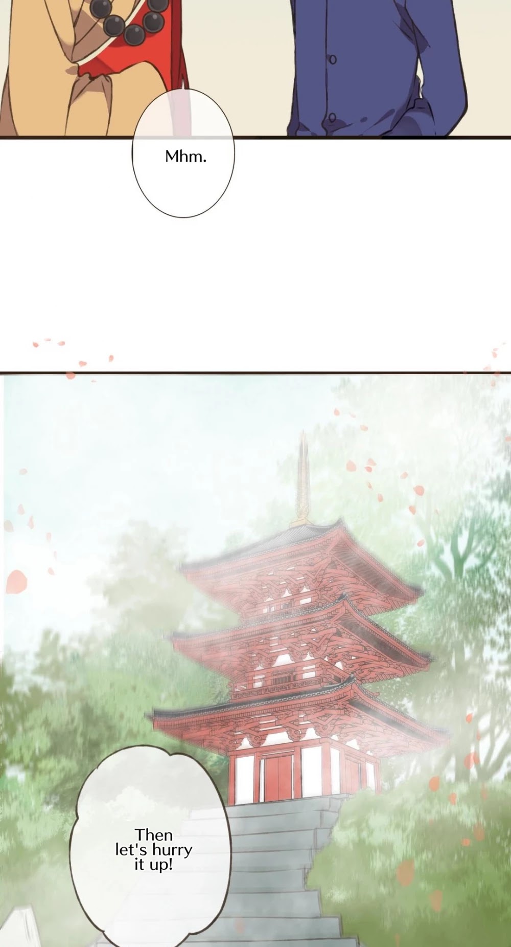 A "Dimwitted" Monk fell from Heaven Chapter 49 page 3 - Chapter 49: The two that are separated