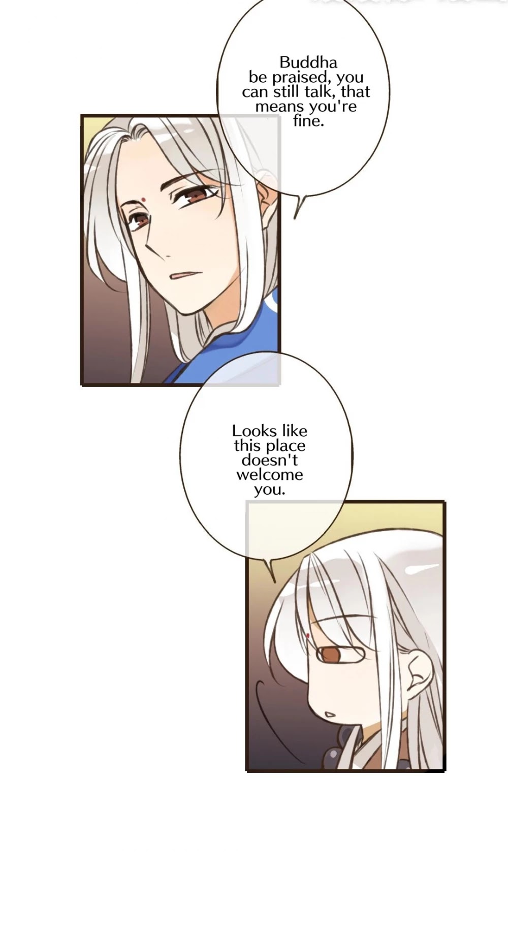 A "Dimwitted" Monk fell from Heaven Chapter 49 page 8 - Chapter 49: The two that are separated