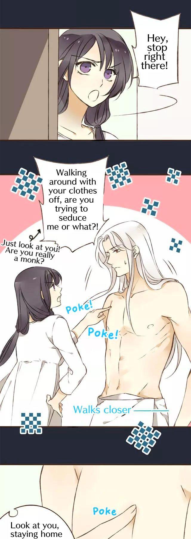 A "Dimwitted" Monk fell from Heaven Chapter 5 page 8 - Chapter 5 : Why are you washing your clothes in the middle of the night!