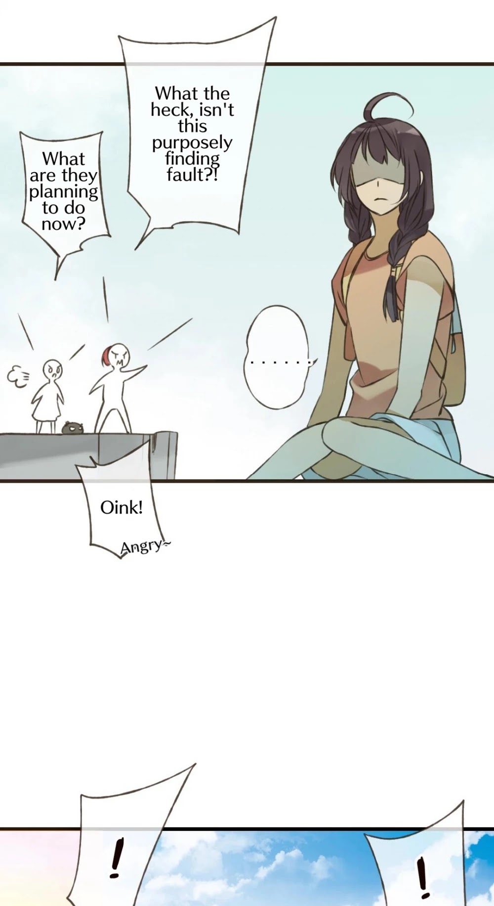 A "Dimwitted" Monk fell from Heaven Chapter 55 page 17 - Chapter 55: To Stay Or Go