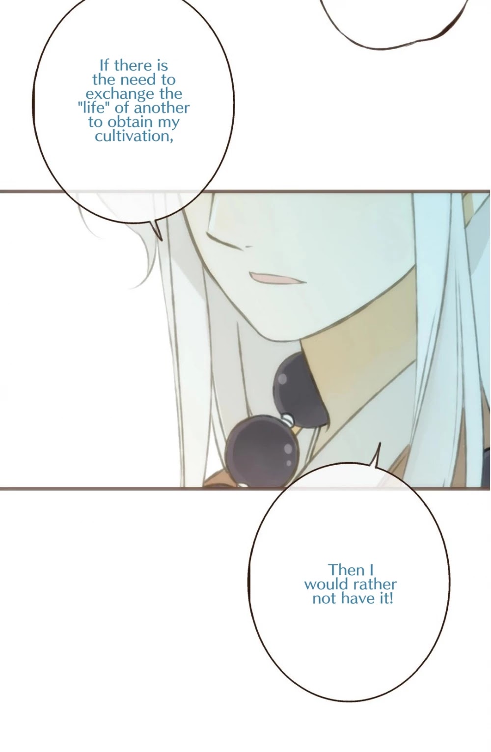 A "Dimwitted" Monk fell from Heaven Chapter 58 page 15 - Chapter 58: As Long As I Have You, It's Enough