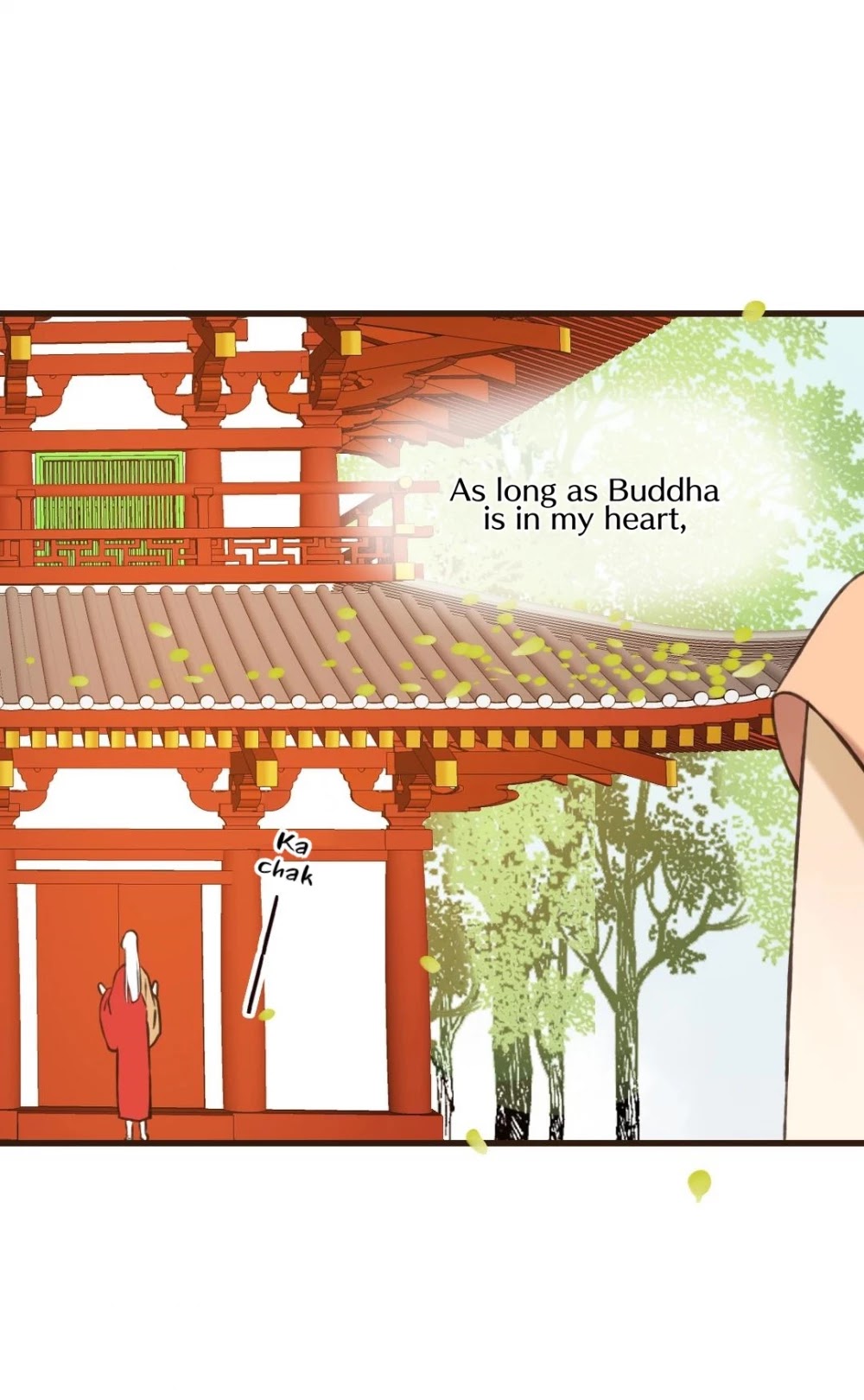 A "Dimwitted" Monk fell from Heaven Chapter 58 page 18 - Chapter 58: As Long As I Have You, It's Enough