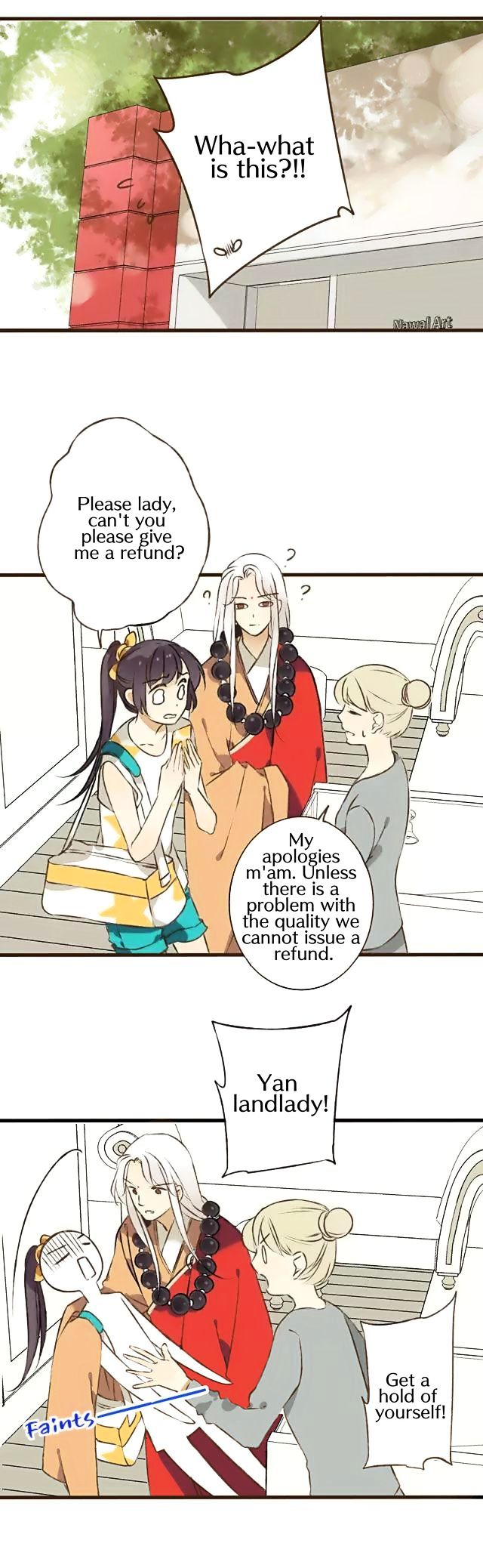 A "Dimwitted" Monk fell from Heaven Chapter 7 page 2 - Chapter 7 : Repay me with your body, ok?