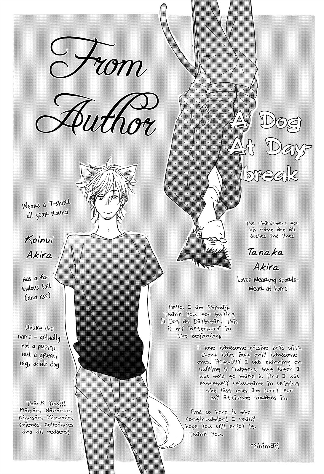 A Dog at Daybreak Chapter 2 page 5 - Chapter 2
