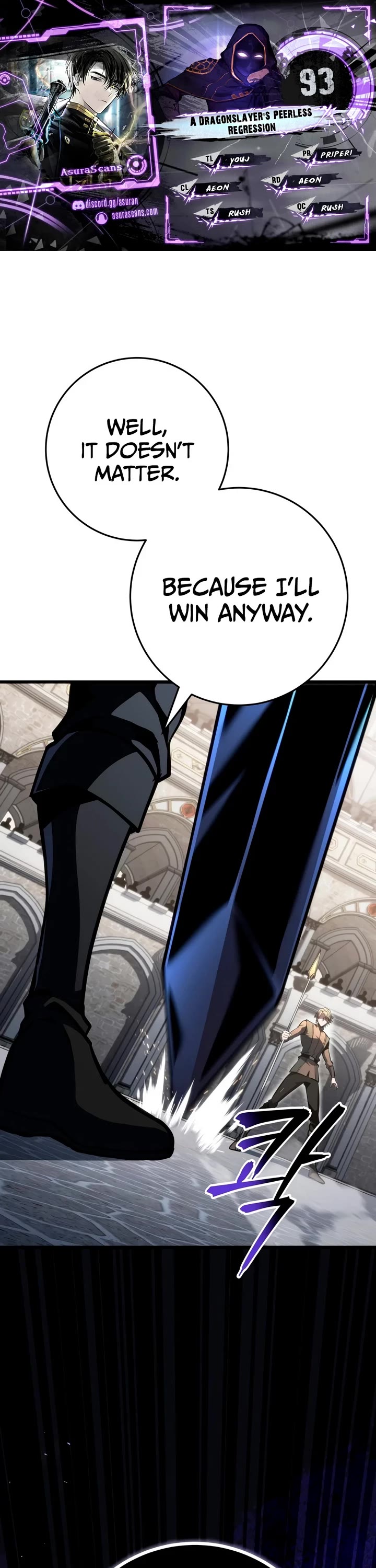 A Dragonslayer's Peerless Regression Chapter 93 page 1 - Chapter 93