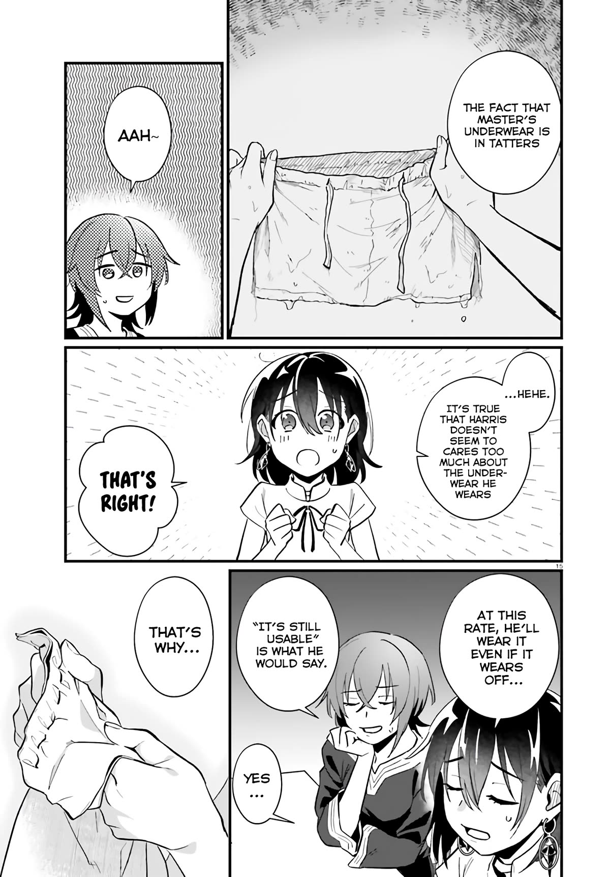 A Drunk Thief Bought a Slave Girl Chapter 14 page 15 - Chapter 14: Underwear
