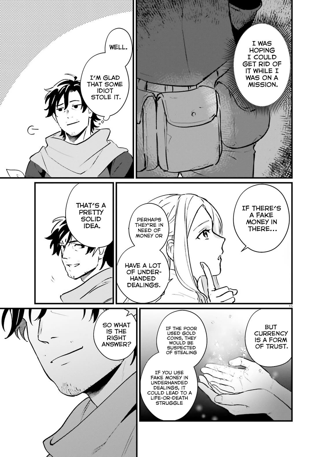 A Drunk Thief Bought a Slave Girl Chapter 17 page 15 - Chapter 17: Fake Gold Coins