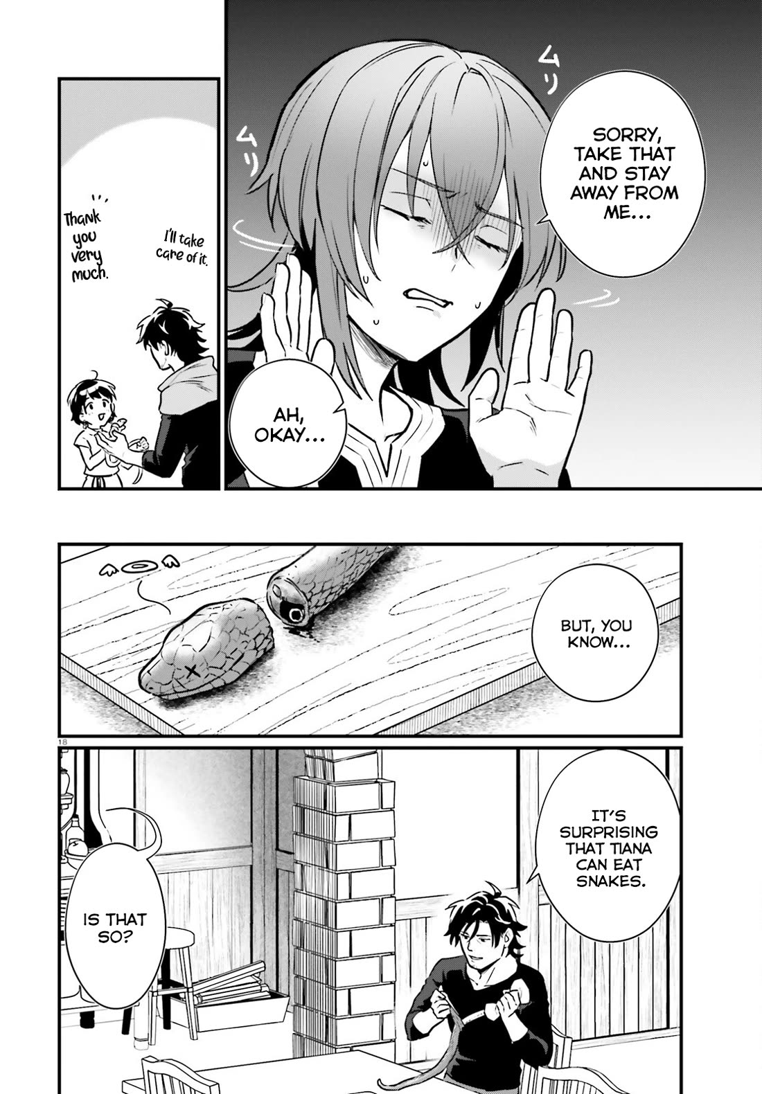 A Drunk Thief Bought a Slave Girl Chapter 20 page 18 - Chapter 20: Snake Meat