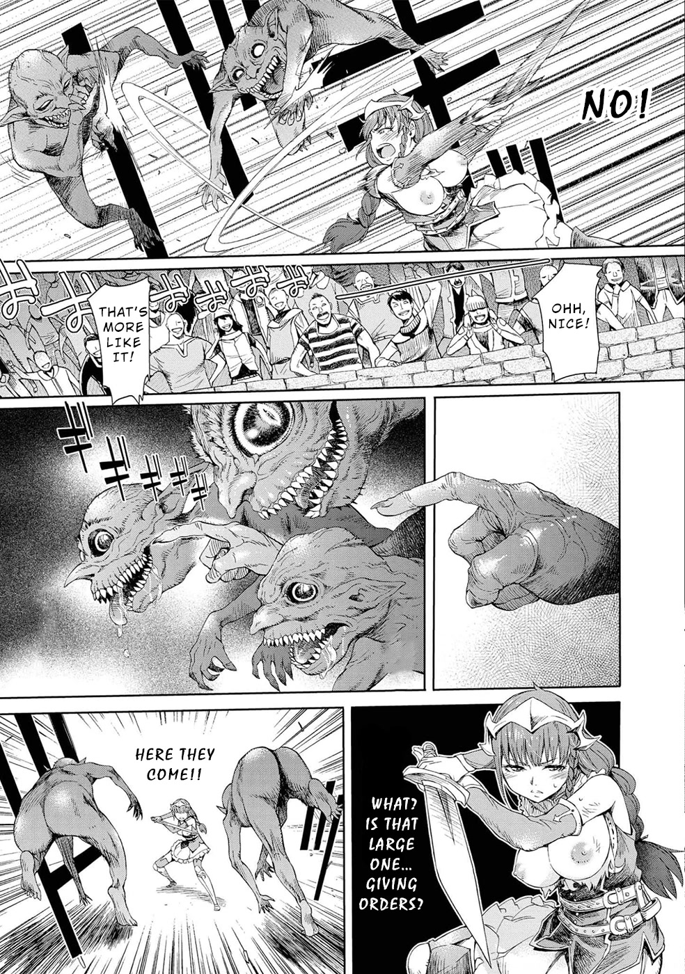 A Female warrior Who Fell to the Goblin Kingdom Chapter 1 page 15 - Chapter 1: Lucky Noel (1)