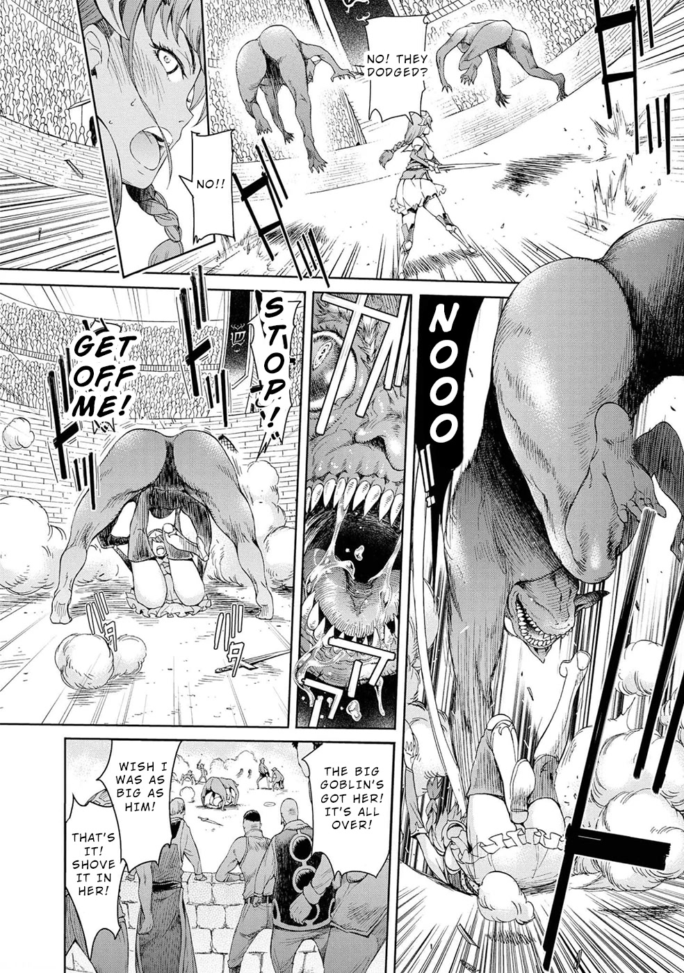 A Female warrior Who Fell to the Goblin Kingdom Chapter 1 page 16 - Chapter 1: Lucky Noel (1)