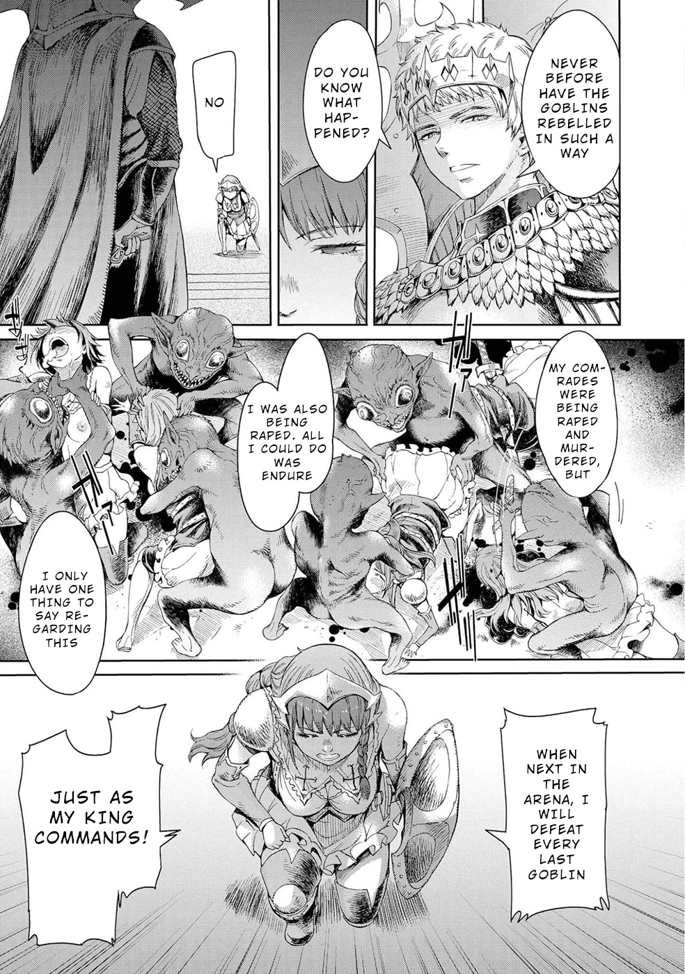 A Female warrior Who Fell to the Goblin Kingdom Chapter 1 page 29 - Chapter 1: Lucky Noel (1)