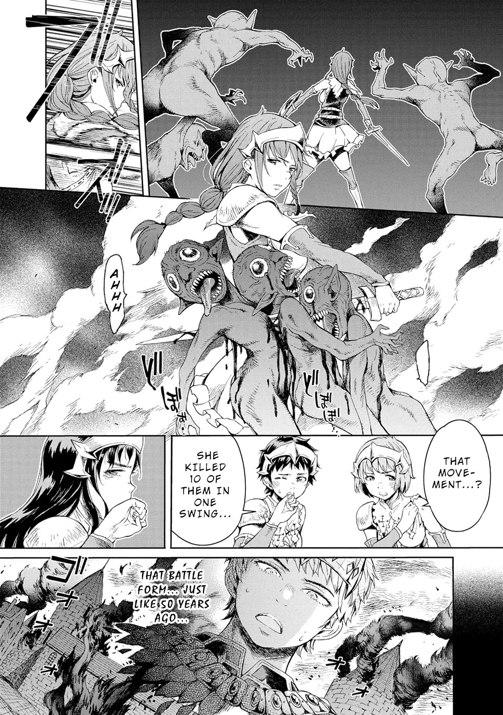 A Female warrior Who Fell to the Goblin Kingdom Chapter 2 page 23 - Chapter 2: Lucky Noelle (2)