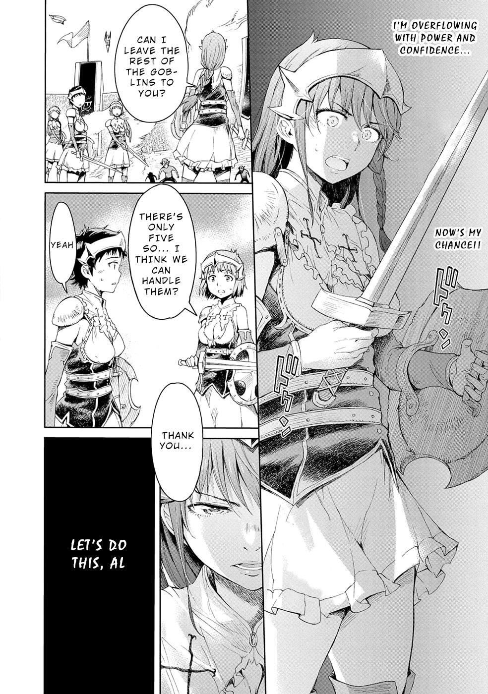 A Female warrior Who Fell to the Goblin Kingdom Chapter 2 page 27 - Chapter 2: Lucky Noelle (2)