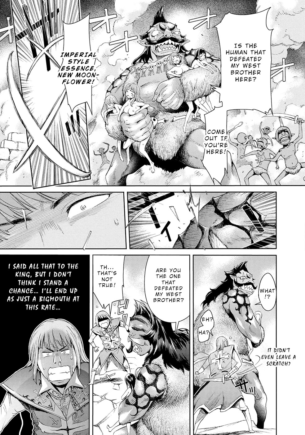 A Female warrior Who Fell to the Goblin Kingdom Chapter 5 page 9 - Chapter 5: Sweet Fruit -Refill-