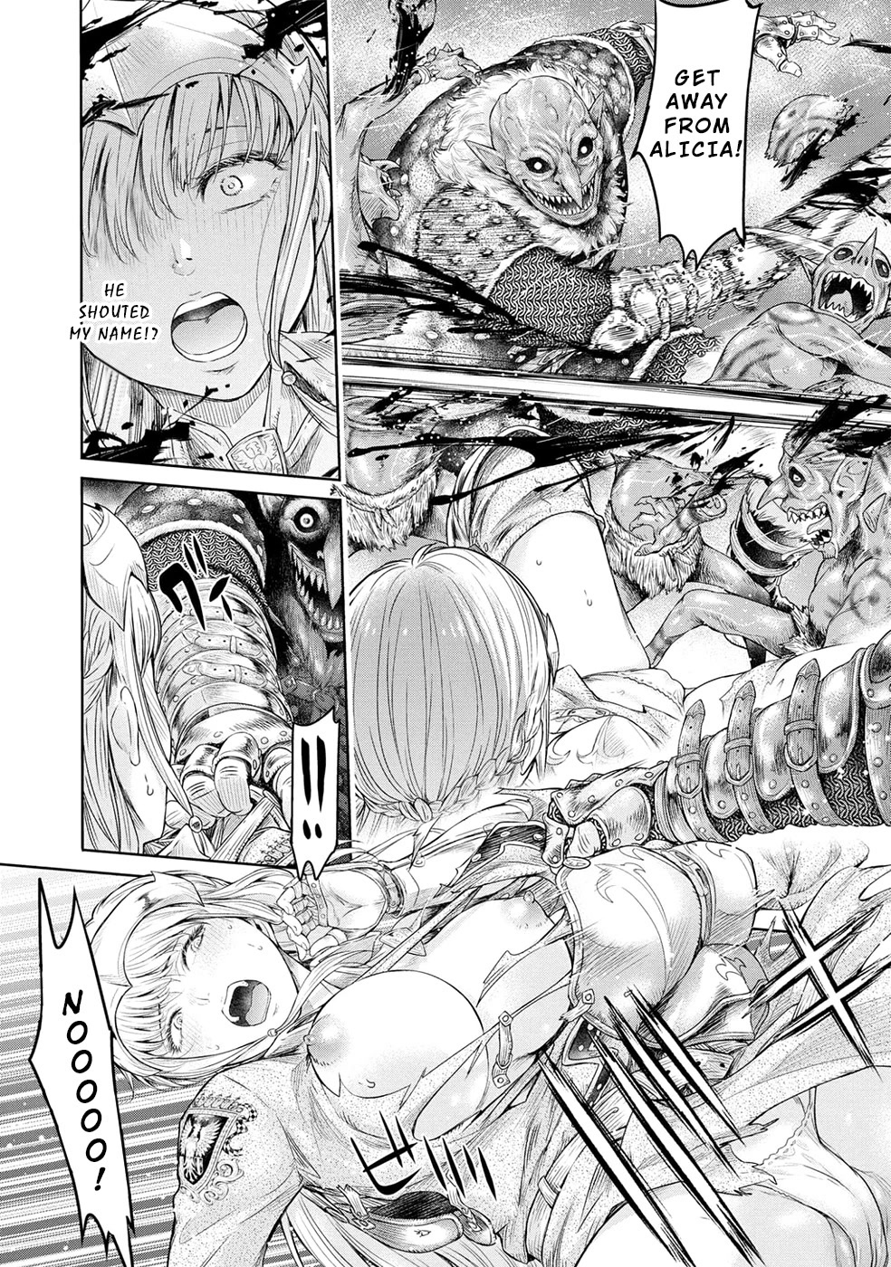 A Female warrior Who Fell to the Goblin Kingdom Chapter 7 page 35 - Chapter 7: Alicia's Lamentation - Part 1 -
