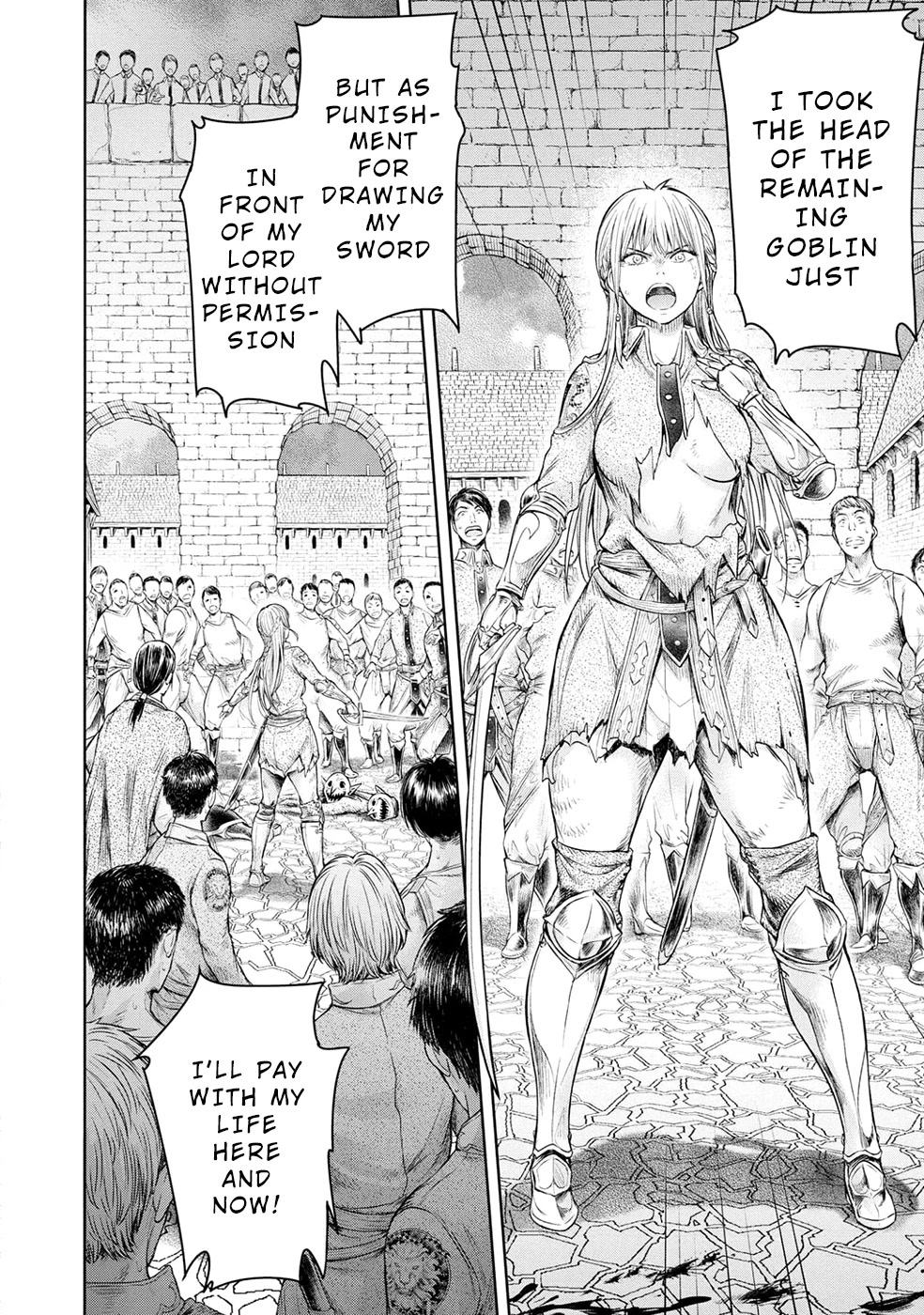 A Female warrior Who Fell to the Goblin Kingdom Chapter 8 page 24 - Chapter 8: Alicia's Lamentation - Part 2 - [END]