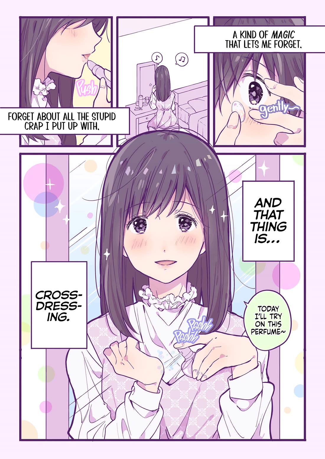 A First-Year High School Boy Whose Hobby Is Cross-Dressing Chapter 1 page 2 - Chapter 1