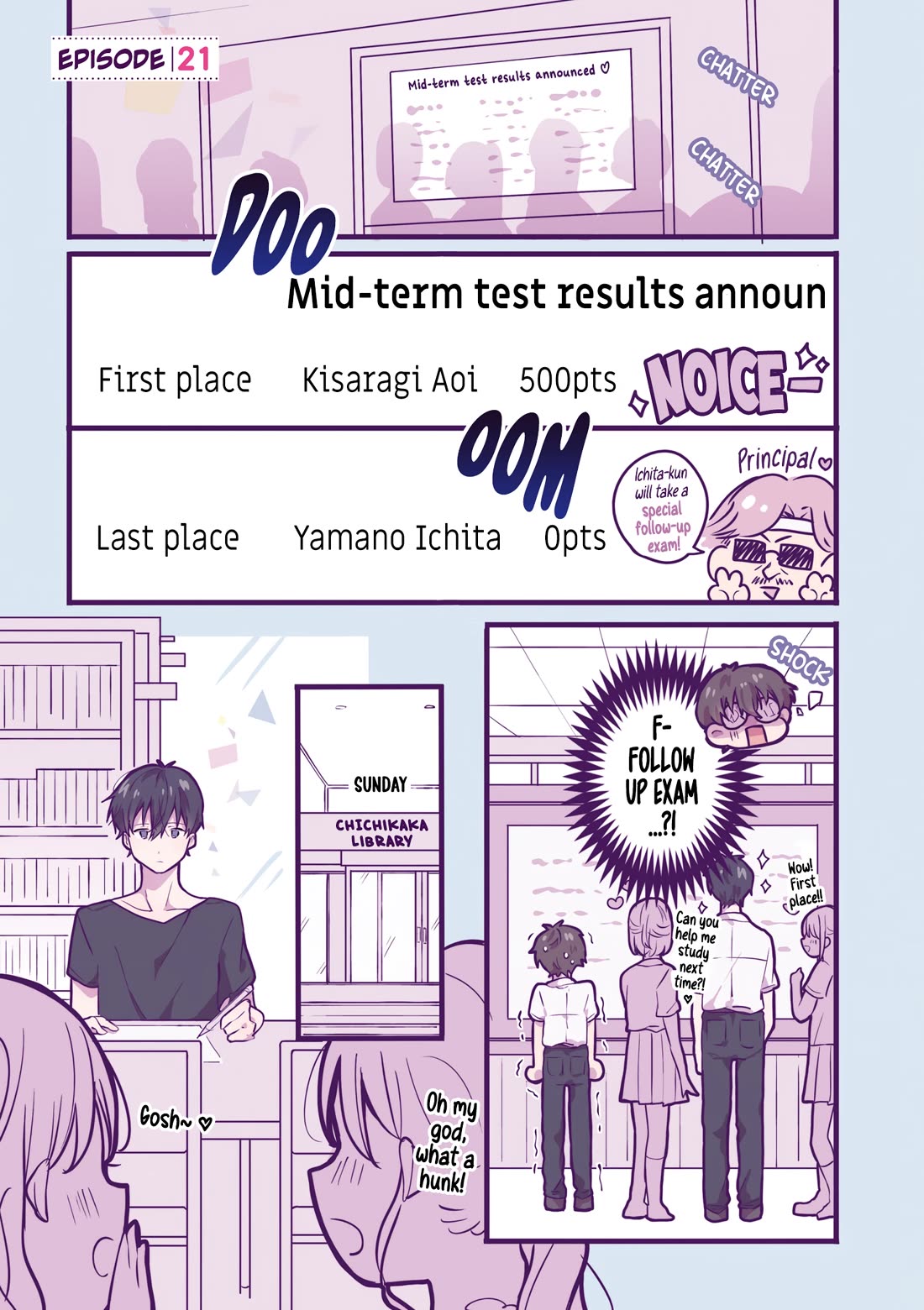 A First-Year High School Boy Whose Hobby Is Cross-Dressing Chapter 21 page 1 - Chapter 21
