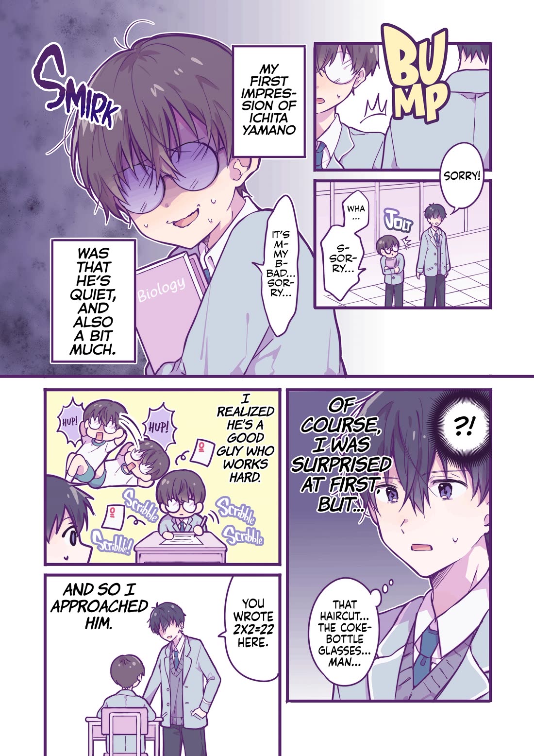 A First-Year High School Boy Whose Hobby Is Cross-Dressing Chapter 3 page 1 - Chapter 3