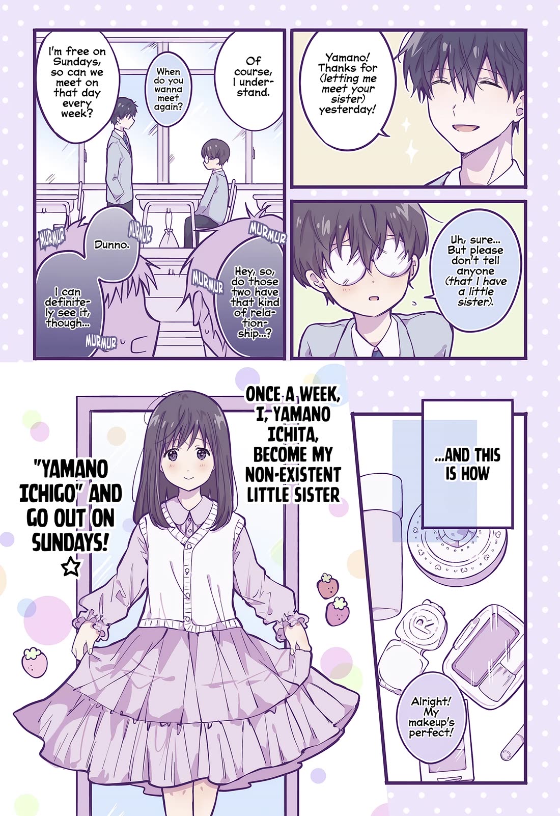 A First-Year High School Boy Whose Hobby Is Cross-Dressing Chapter 5 page 1 - Chapter 5