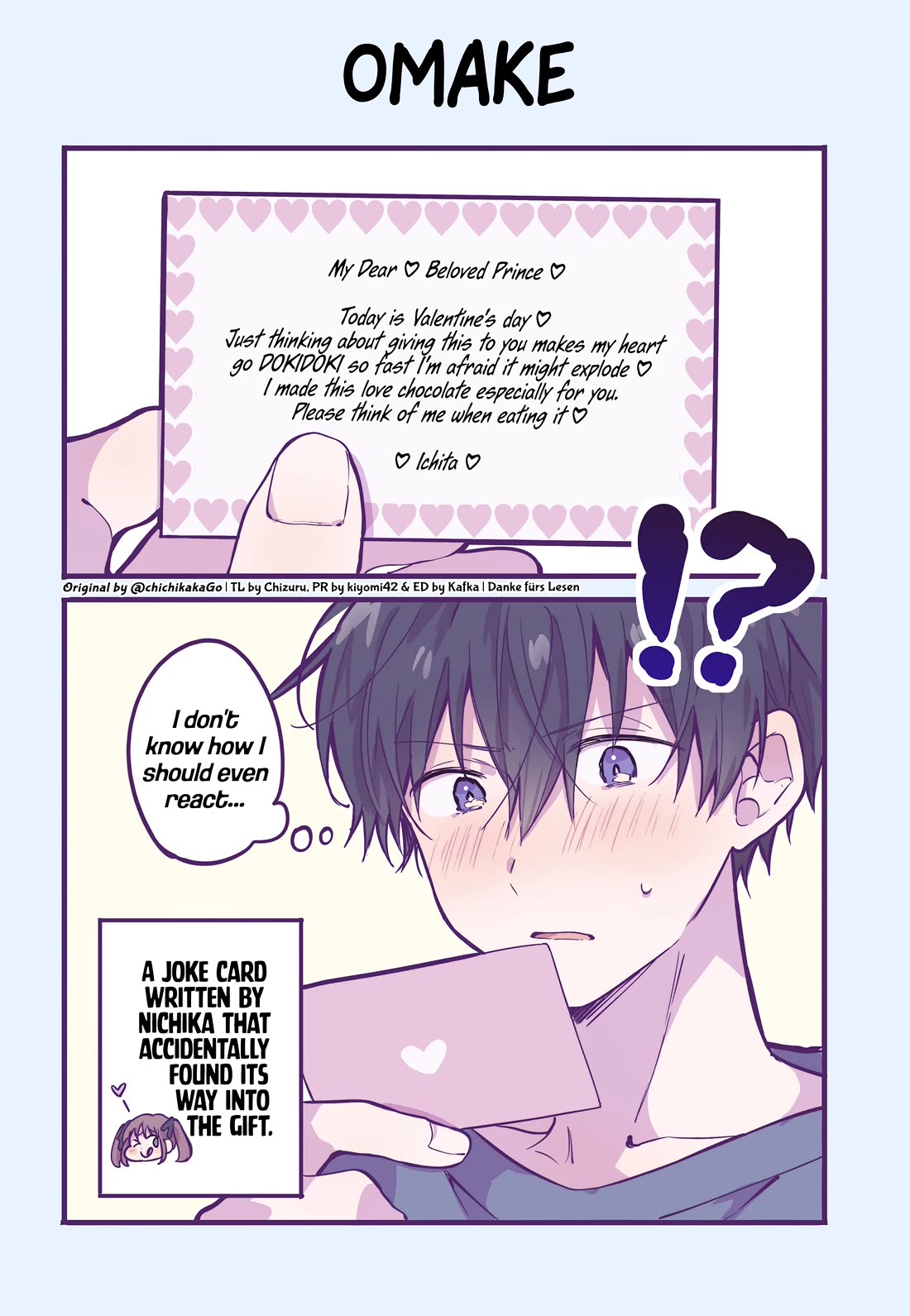 A First-Year High School Boy Whose Hobby Is Cross-Dressing Chapter 6.5 page 11 - Chapter 6.5: Extra Chapter ● Operation: Doki Doki ★ Valentine!