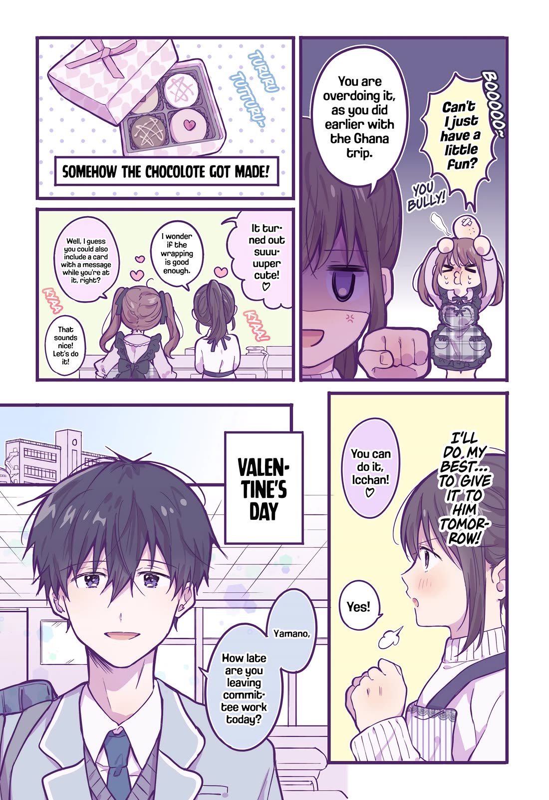A First-Year High School Boy Whose Hobby Is Cross-Dressing Chapter 6.5 page 4 - Chapter 6.5: Extra Chapter ● Operation: Doki Doki ★ Valentine!