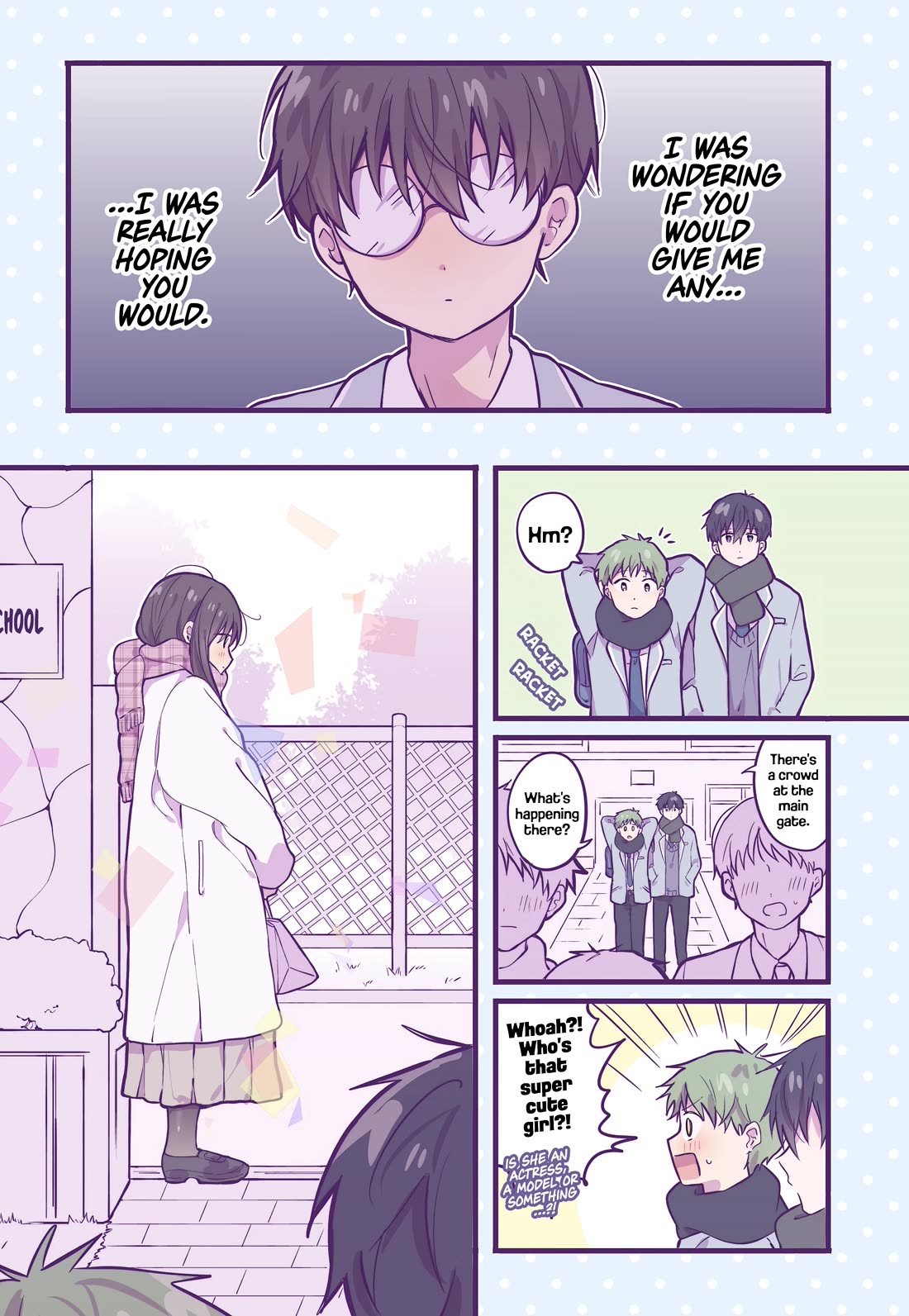 A First-Year High School Boy Whose Hobby Is Cross-Dressing Chapter 6.5 page 6 - Chapter 6.5: Extra Chapter ● Operation: Doki Doki ★ Valentine!